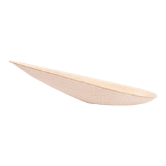 RÉCIPIENT À CUILLÈRE 'BIONIC' 10,5x3,6x2,7 CM NATUREL BAGASSE (1000 UNITÉ)