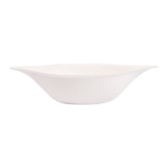 RÉCIPIENT "CITRON" 'BIONIC' 11x5,2x3 CM BLANC BAGASSE (1000 UNITÉ)