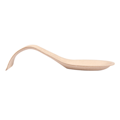 RÉCIPIENT À CUILLÈRE 'BIONIC' 10,1x2,7x2,6 CM NATUREL BAGASSE (1000 UNITÉ)