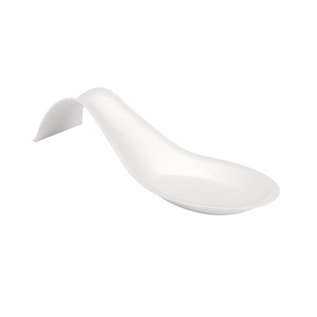 Image RÉCIPIENT À CUILLÈRE 'BIONIC'  10,1x2,7x2,6 CM BLANC BAGASSE (1000 UNITÉ) #1