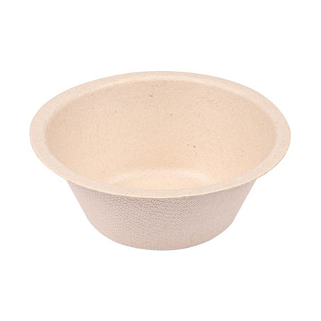 Image BOLS 'BIONIC' 250 ML Ø11,4x4,4 CM NATUREL BAGASSE (1500 UNITÉ) #1