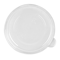 Image COUVERCLES HAUTS POUR RÉFÉRENCE 233.03/04 'BIONIC'  Ø12,4x2,5 CM TRANSPARENT PET (1500 UNITÉ) #3