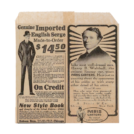 Image SACHET POUR FRITURES 'TIMES' 34 G/M2 12x12 CM NATUREL PARCH.INGRAISSABLE (1000 UNITÉ) #1