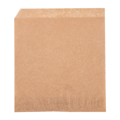 Image PAPIER INGRAISSABLES OUVERT 2 CÔTÉS FAST FOOD  34 G/M2 13x14 CM NATUREL PARCH.INGRAISSABLE (1000 UNITÉ) #1