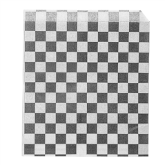 Image PAPIER INGRAISSABLES OUVERT 2 CÔTÉS FAST FOOD 'FITIPALDI' 34 G/M2 13x14 CM NOIR PARCH.INGRAISSABLE (1000 UNITÉ) #1