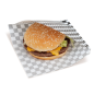 Image PAPIER INGRAISSABLES OUVERT 2 CÔTÉS FAST FOOD 'FITIPALDI' 34 G/M2 13x14 CM NOIR PARCH.INGRAISSABLE (1000 UNITÉ) #4