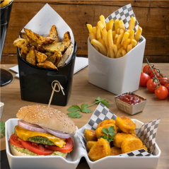 Image MINI PAPIER INGRAISSABLES 'FITIPALDI' 32 G/M2 20x25 CM NOIR PARCH.INGRAISSABLE (8000 UNITÉ) #3