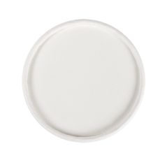 Image COUVERCLES POTS À GLACES 120 ML 280 + 18 PE G/M2 Ø7,7 CM BLANC CARTON (1000 UNITÉ) #3