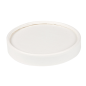 Image COUVERCLES POTS À GLACES 180 ML 280 + 18 PE G/M2 Ø8,7 CM BLANC CARTON (1000 UNITÉ) #1