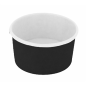 Image POTS À GLACES 300 ML 250 + 18 PE G/M2 Ø10x5,5 CM NOIR CARTON (2000 UNITÉ) #1