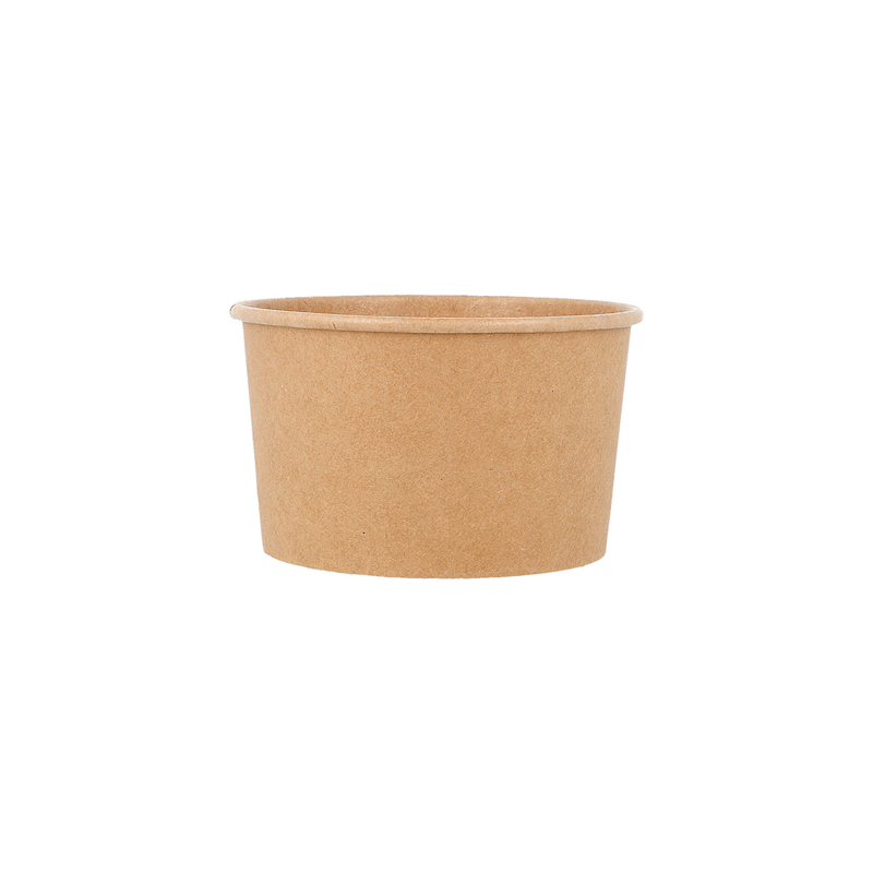 POTS À GLACES 300 ML 250 + 18 PE G/M2 Ø10x5,5 CM NATUREL CARTON (2000 UNITÉ) POTS À GLACES 300 ML 250 + 18 PE G/M2 Ø10x5,5 CM NATUREL CARTON (2000 UNITÉ)