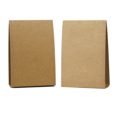 Image ARDOISE DE TABLE  10x15,2 CM MARRON PAPIER (6 UNITÉ) #1