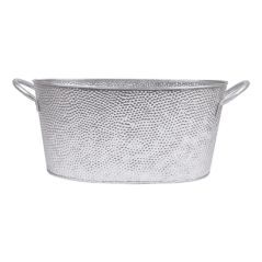 SEAU À GLACE 7 L 38x23x18 CM METAL ACIER (1 UNITÉ)