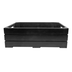 BOÎTE BUFFET GN 1/2 32,5x26,5x10 CM NOIR BAMBOU (1 UNITÉ)