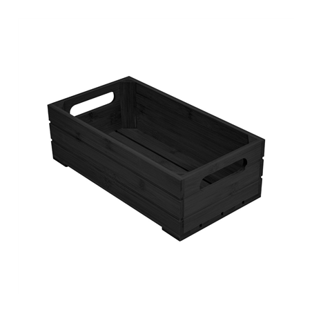 Image BOÎTE BUFFET GN 1/3  32,5x17,6x10 CM NOIR BAMBOU (1 UNITÉ) #1