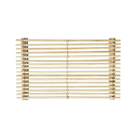 Image TAPIS DE TABLE DE PRÉSENTATION  53x32,5 CM NATUREL BAMBOU (10 UNITÉ) #1