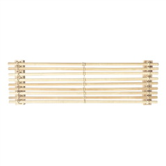 Image TAPIS DE TABLE DE PRÉSENTATION 53x16,2 CM NATUREL BAMBOU (10 UNITÉ) #1