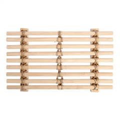 TAPIS DE TABLE DE PRÉSENTATION 26,5x16,2 CM NATUREL BAMBOU (10 UNITÉ)