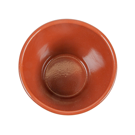 VERRES EN FAÏENCE 380 ML Ø9,1x9 CM MARRON CERAMIQUE (30 UNITÉ)