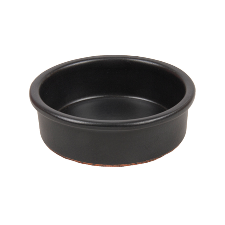 Image RÉCIPIENTS EN FAÏENCE POUR MISE EN BOUCHE 100 ML Ø8,95x2,9 CM NOIR CERAMIQUE (42 UNITÉ) #1