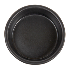 Image RÉCIPIENTS EN FAÏENCE POUR MISE EN BOUCHE 100 ML Ø8,95x2,9 CM NOIR CERAMIQUE (42 UNITÉ) #3