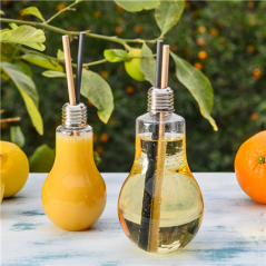 AMPOULE 'WAKI GLASS' 268 ML Ø8x13,8 CM TRANSPARENT VERRE (72 UNITÉ)