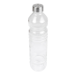 Image BOUTEILLE + COUVERCLE INOX 'WAKI GLASS' 1080 ML Ø8,2x32 CM TRANSPARENT VERRE (24 UNITÉ) #1