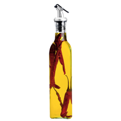 Image BURETTE 500 ML 5,7x5,7x26 CM TRANSPARENT VERRE (4 UNITÉ) #5