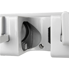 Image RACK POUR CINTRE À BALAI  42x12,5x6,7 CM GRIS ABS (1 UNITÉ) #3