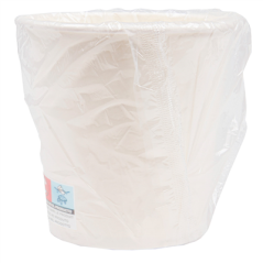 Image GOBELETS EN SACHET 240 ML 280 + 18 PE G/M2 Ø8/5,6x9,2 CM BLANC CARTON (1000 UNITÉ) #1