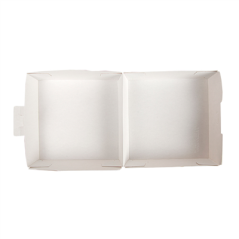 Image BOÎTES HAMBURGER 'THEPACK' 220 G/M2 14,2x13,7x6,1 CM (L) NATUREL CARTON ONDULÉ NANO-MICRO (500 UNITÉ) #4