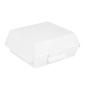 Image BOÎTES HAMBURGER 'THEPACK' 230 G/M2 14,2x13,7x6,1 CM (L) BLANC CARTON ONDULÉ NANO-MICRO (500 UNITÉ) #1