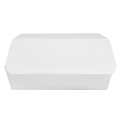 Image BOÎTES HAMBURGER 'THEPACK' 230 G/M2 14,2x13,7x6,1 CM (L) BLANC CARTON ONDULÉ NANO-MICRO (500 UNITÉ) #4