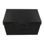 BOÎTES HAMBURGER 'THEPACK' 230 G/M2 14,4x13,6x9,2 CM (L+) NOIR CARTON ONDULÉ NANO-MICRO (500 UNITÉ) Image BOÎTES HAMBURGER 'THEPACK' 230 G/M2 14,4x13,6x9,2 CM (L+) NOIR CARTON ONDULÉ NANO-MICRO (500 UNITÉ) #2