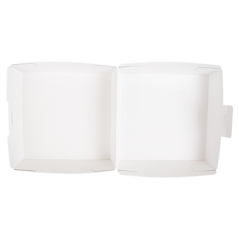 Image BOÎTES HAMBURGER 'THEPACK' 230 G/M2 17,6x16,8x7,8 CM (XL WIDER) NOIR CARTON ONDULÉ NANO-MICRO (300 UNITÉ) #5