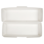 Image COQUILLES "HOT DOG" 'THEPACK' 230 G/M2 23,2x9x6,3 CM BLANC CARTON ONDULÉ NANO-MICRO (450 UNITÉ) #5