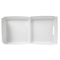 Image BOÎTES "LARGE LUNCH BOX" 'THEPACK' 240 G/M2 23,5x24x8,7 CM BLANC CARTON ONDULÉ NANO-MICRO (150 UNITÉ) #4