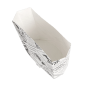 Image BOÎTES À FRITES STANDARD 'THEPACK TIMES' 135 G 230 G/M2 13x8x13,5 CM BLANC CARTON ONDULÉ NANO-MICRO (1200 UNITÉ) #4