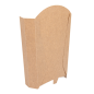 BOÎTES À FRITES JUMBO 'THEPACK' 165 G 220 G/M2 13,5x8,5x16 CM NATUREL CARTON ONDULÉ NANO-MICRO (1200 UNITÉ) Image BOÎTES À FRITES JUMBO 'THEPACK' 165 G 220 G/M2 13,5x8,5x16 CM NATUREL CARTON ONDULÉ NANO-MICRO (1200 UNITÉ) #4