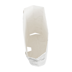 Image BOÎTES À FRITES 'THEPACK TIMES' 190 G 230 G/M2 14,5x9,5x18 CM BLANC CARTON ONDULÉ NANO-MICRO (1200 UNITÉ) #4