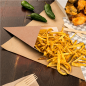 Image CORNETS FRITES 'THEPACK' 250 G 220 G/M2 15,7x26,8 CM NATUREL CARTON ONDULÉ NANO-MICRO (1200 UNITÉ) #5