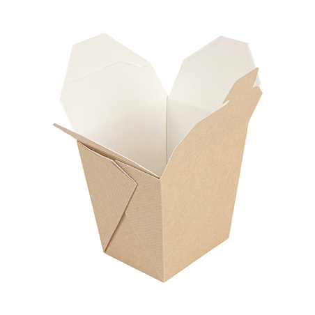 RÉCIPIENTS MULTIUSAGES MICRO-ONDABLES 'THEPACK' 780 ML 220 + 12PP G/M2 8x7x10,5 CM NATUREL CARTON ONDULÉ NANO-MICRO (480 UNITÉ)