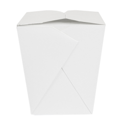 Image RÉCIPIENTS MULTIUSAGES MICRO-ONDABLES 'THEPACK' 960 ML 230 + 12PP G/M2 8,9x7x10,8 CM BLANC CARTON ONDULÉ NANO-MICRO (360 U