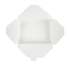 Image BOÎTES AMÉRICAINES MICRO-ONDABLES 'THEPACK' 1470 ML 230 + 12PP G/M2 19,6x14x4,5 CM NOIR CARTON ONDULÉ NANO-MICRO (300 UNIT