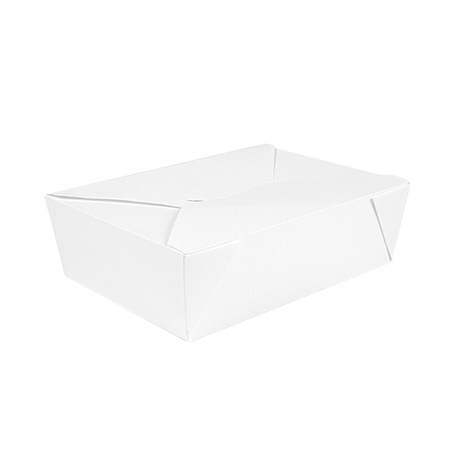 Image BOÎTES AMÉRICAINES 'THEPACK' 1980 ML 250 + 12PP G/M2 19,6x14x6,2 CM BLANC CARTON ONDULÉ NANO-MICRO (200 UNITÉ) #1