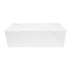 BOÎTES AMÉRICAINES 'THEPACK' 1980 ML 250 + 12PP G/M2 19,6x14x6,2 CM BLANC CARTON ONDULÉ NANO-MICRO (200 UNITÉ)