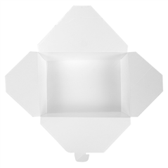 Image BOÎTES AMÉRICAINES 'THEPACK' 1980 ML 250 + 12PP G/M2 19,6x14x6,2 CM BLANC CARTON ONDULÉ NANO-MICRO (200 UNITÉ) #4