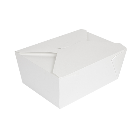 Image BOÎTES AMÉRICAINES MICRO-ONDABLES 'THEPACK' 2880 ML 250 + 12PP G/M2 19,6x14x9 CM BLANC CARTON ONDULÉ NANO-MICRO (200 UNITÉ