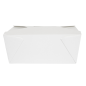 BOÎTES AMÉRICAINES MICRO-ONDABLES 'THEPACK' 2880 ML 250 + 12PP G/M2 19,6x14x9 CM BLANC CARTON ONDULÉ NANO-MICRO (200 UNITÉ) Image BOÎTES AMÉRICAINES MICRO-ONDABLES 'THEPACK' 2880 ML 250 + 12PP G/M2 19,6x14x9 CM BLANC CARTON ONDULÉ NANO-MICRO (200 UNITÉ