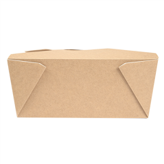 BOÎTES AMÉRICAINES MICRO-ONDABLES 'THEPACK' 2880 ML 240 + 12PP G/M2 19,6x14x9 CM NATUREL CARTON ONDULÉ NANO-MICRO (200 UNITÉ)